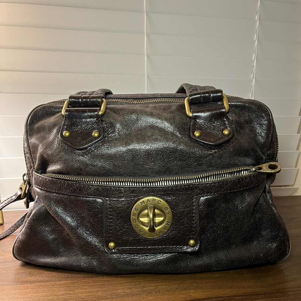 Marc by Marc Jacobs Totally Turnlock Leather Bag